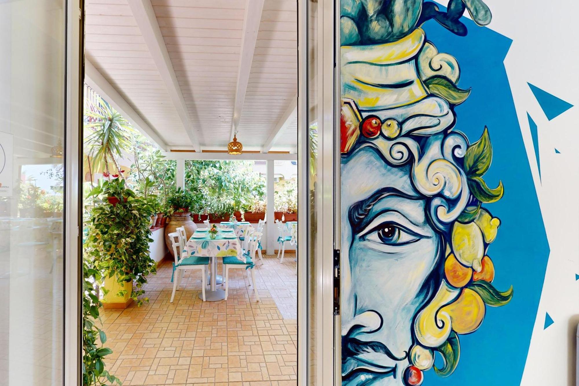 Hotel Donna Rosa SantʼAlessio Siculo Buitenkant foto