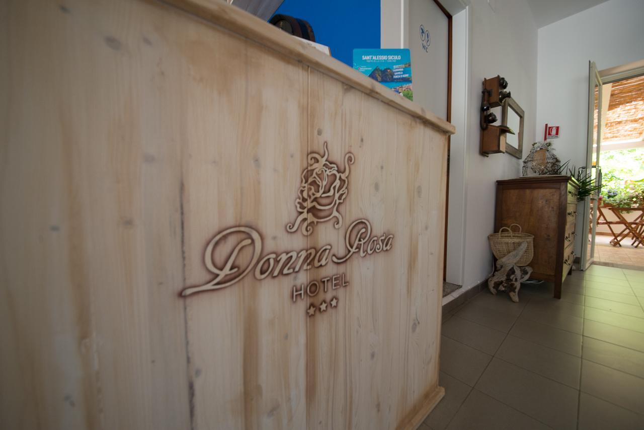 Hotel Donna Rosa SantʼAlessio Siculo Buitenkant foto